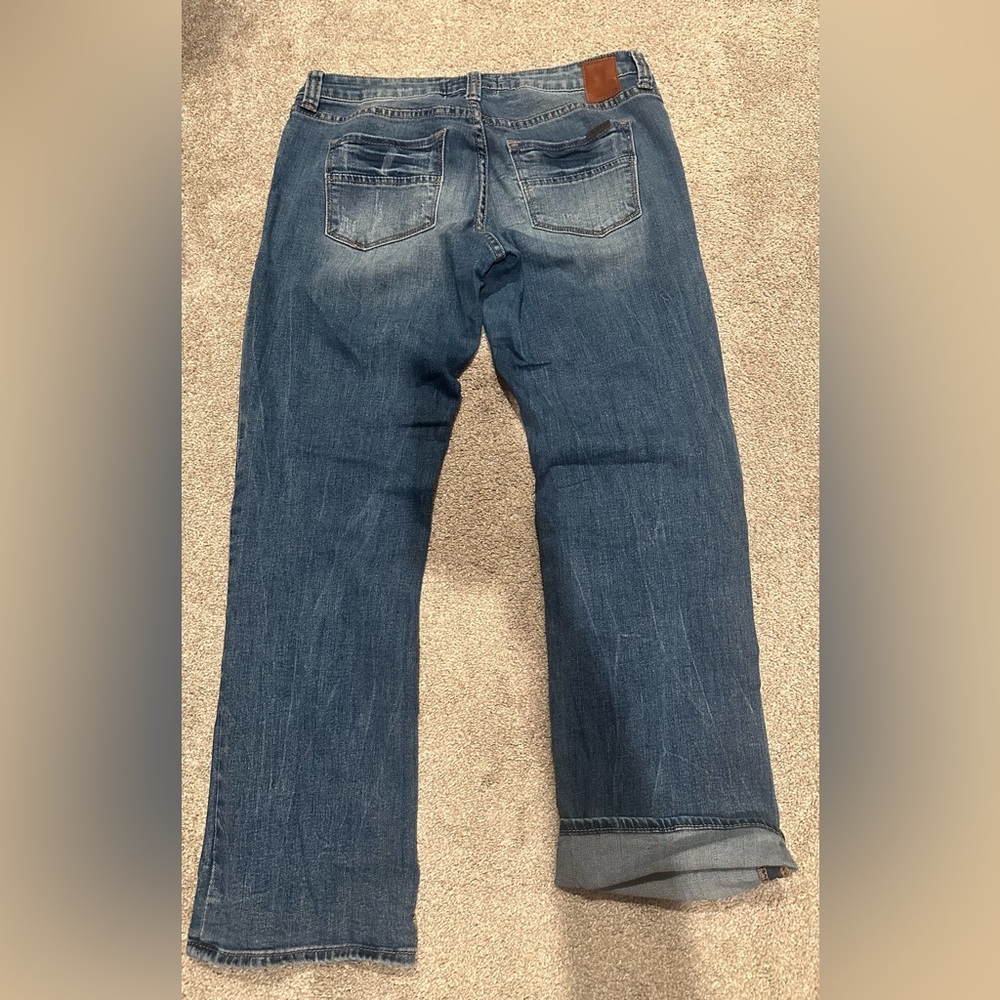 Dear John Distressed Straight Jeans - Picture 2 of 2
